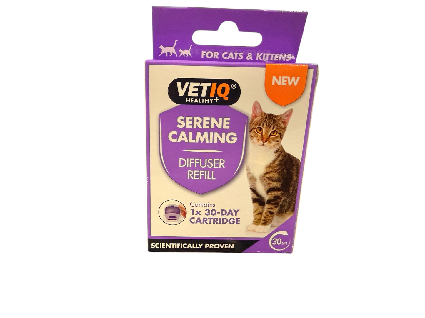 VetIQ Serene Calming Diffuser For Cats – available from Woofingtons