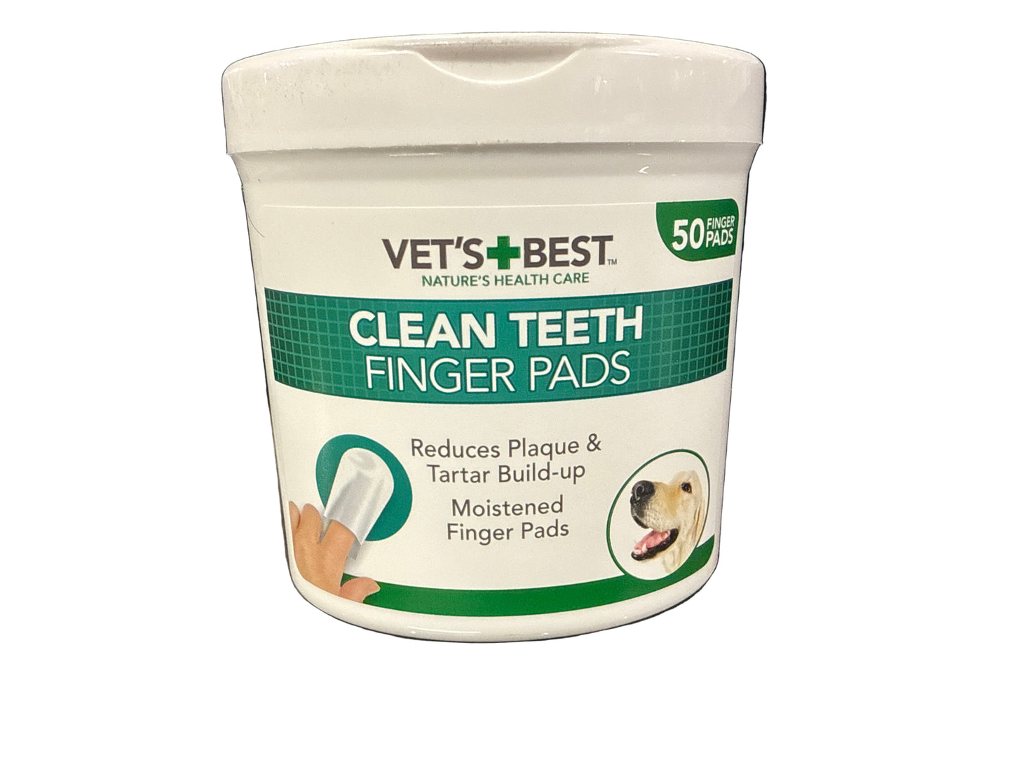 Vets Best - Clean Teeth Finger Pads – available from Woofingtons