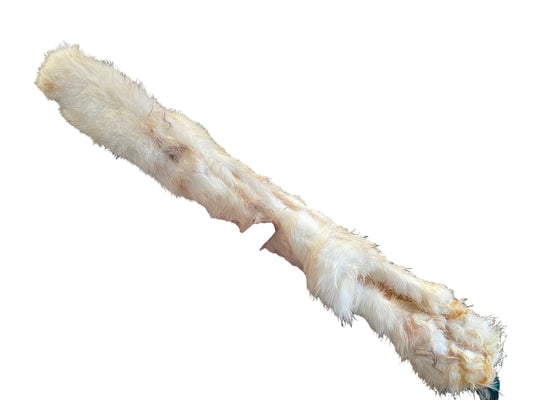Whole Rabbit skin Pelt roll - Single – available from Woofingtons